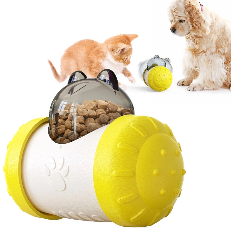 Tumbletime Rolling Slow Feeder Toy Puzzles Interactive Pet Toys for Dogs and Cats