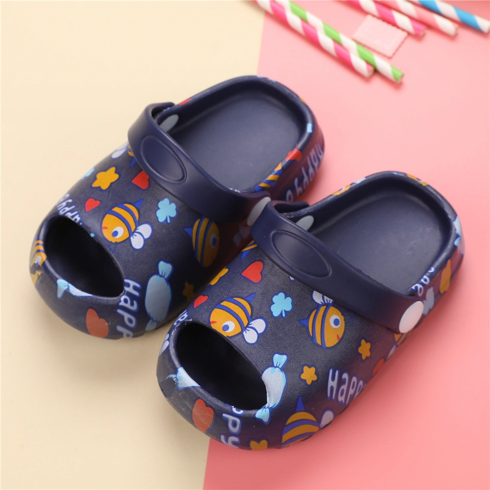 Les enfants Pantoufles Chaussures de garçons filles Cartoon Bee de l'été Toddler Flip Flops baby piscine intérieure de la plage de pantoufles sandales pour enfants