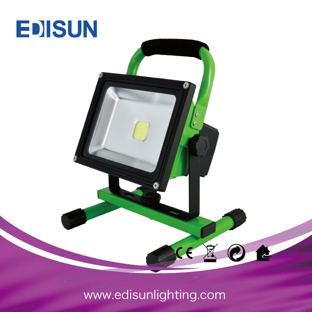 10W/20W/30W/50W Rechargeable LED Construction Work Light with 18650 Battery