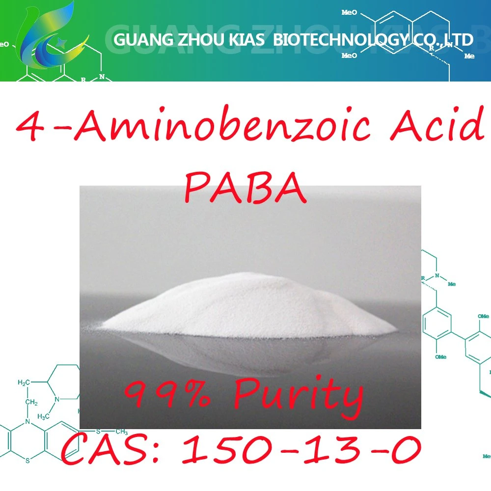 99%Min Preventing Hair Loss Vitamin B10 Paba 4-Aminobenzoic Acid Australia Free Sample CAS: 150-13-0