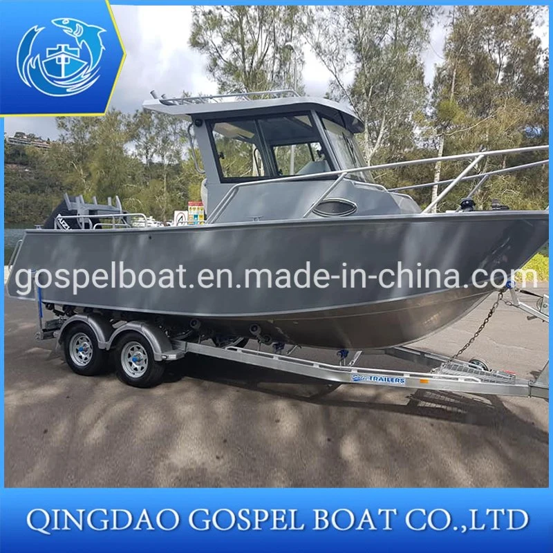 Australian Standard 6,25m Center Cabin Aluminium Angelboot Gospel Angeln Gefäß