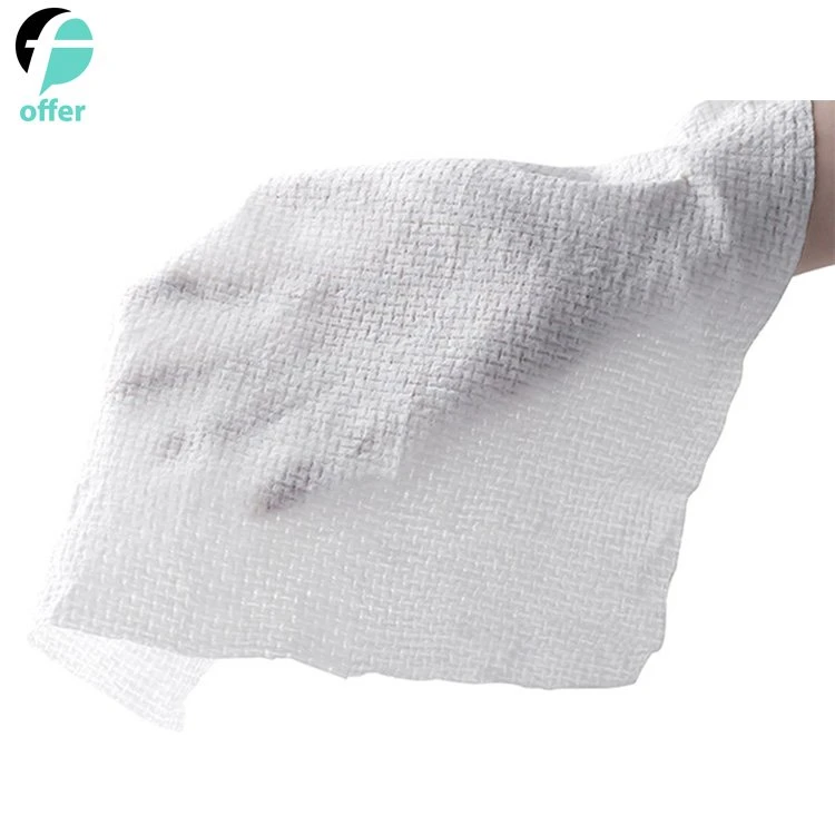 100% Pure Cotton Disposable Compressed Magic Towel Cleaning Face Cotton Tissue Paper