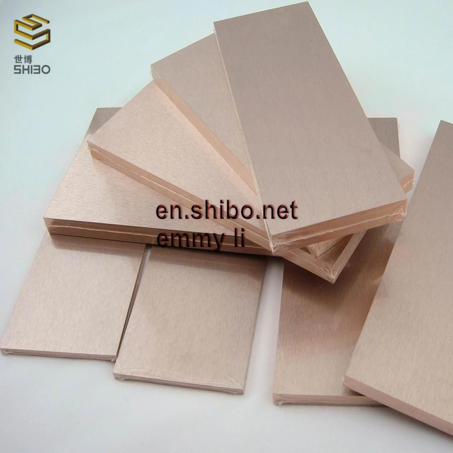 Most Sellable Tungsten Copper Alloy Plate / Sheet