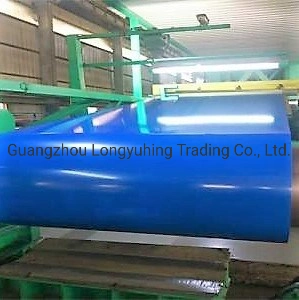 Prepainted Galvalume Color Coated Steel Coil (SS400/Q195/Q235) , Color-Coated Steel Sheet