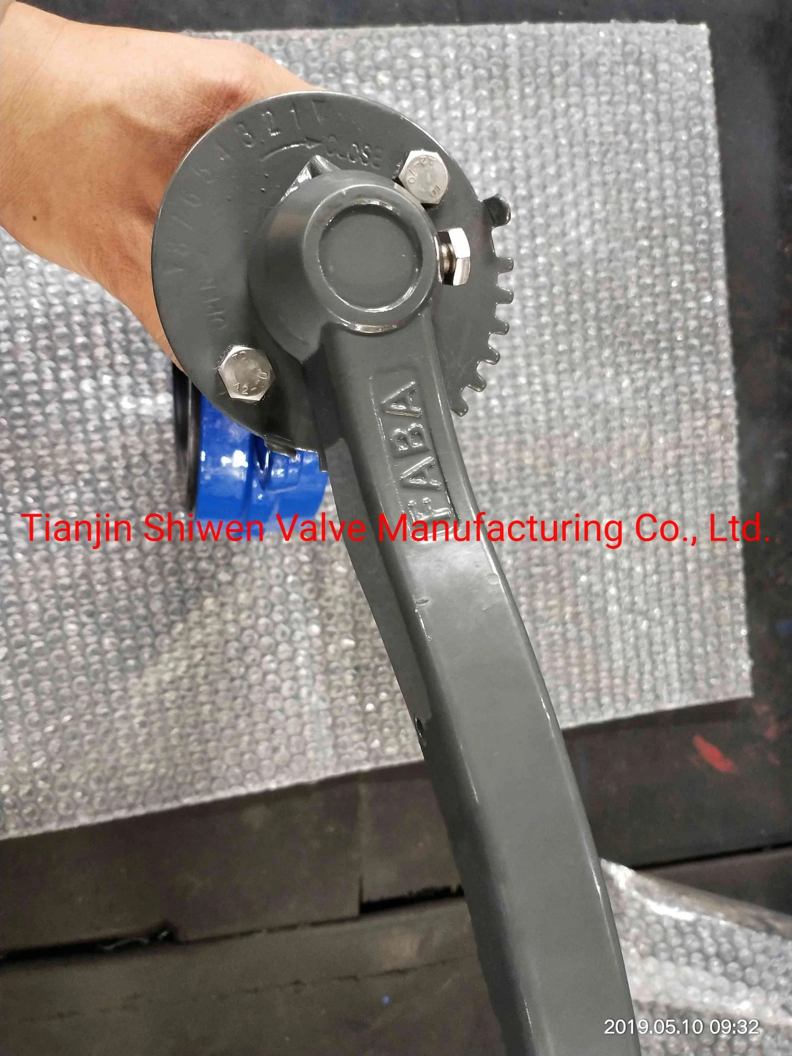 Wafer Type Butterfly Valve with Aluminum Lever