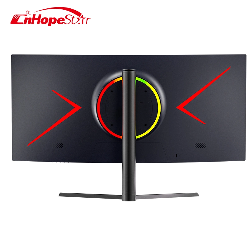 IPS Curved Screen 29.5-Inch 2560*1080P Computer Display 21: 9 Wide Screen Curved E-Sport Gaming Monitor with Fashion Back Flash