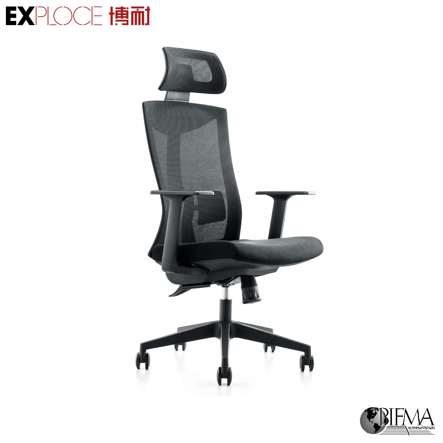 Bom serviço Ásia, escritório rotativo Atacado BIFMA certificado Metal Chair Furniture