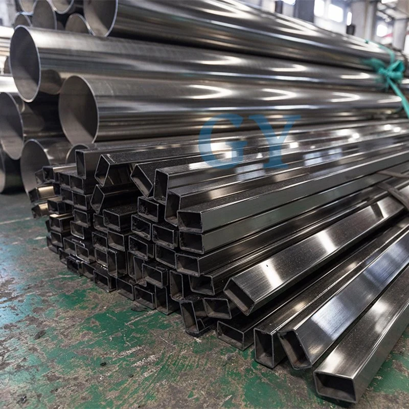 ASTM JIS SUS 201 Tp201 Decorative Square Rectangular Customized Size Stainless Steel Tube