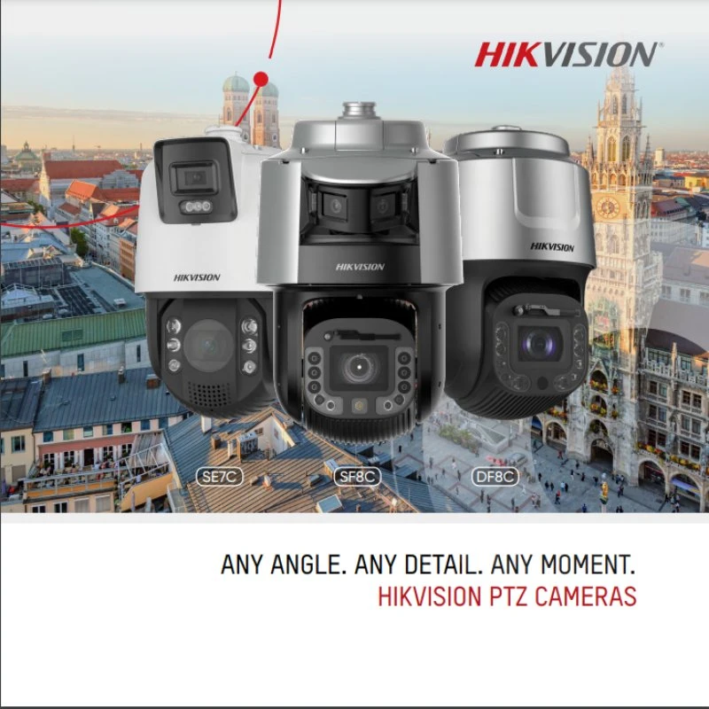 Hikvision Ultra Series 8 pouces 4K 42X Darkfighter IR Network Speed Dome Ds-2df8c842ixs-Aelw (T5) Tandemvu PTZ