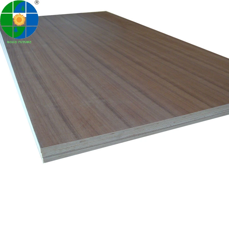 Fancy Natural Teak Wood Grain Plywood for Furniture and Wall