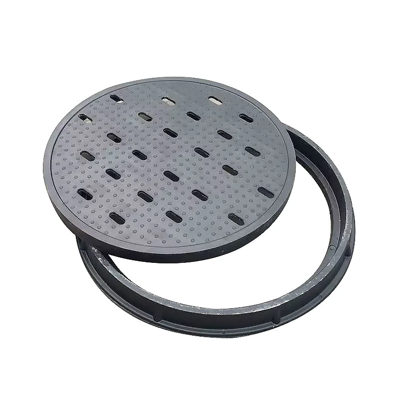 Round FRP Pure Resin Antiside Composite Drain Gratings