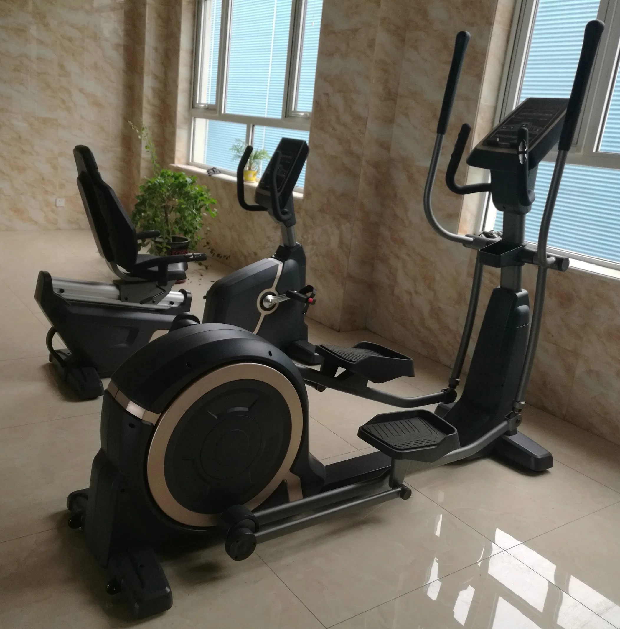 2023 Self Generating Power Commercial Upright Bike with Max Load 180kg (SK-B010)