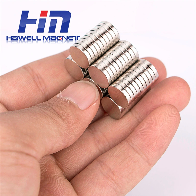 Custom Rare Earth NdFeB Strong Round Magnets Sheet Disc Neodymium Magnets