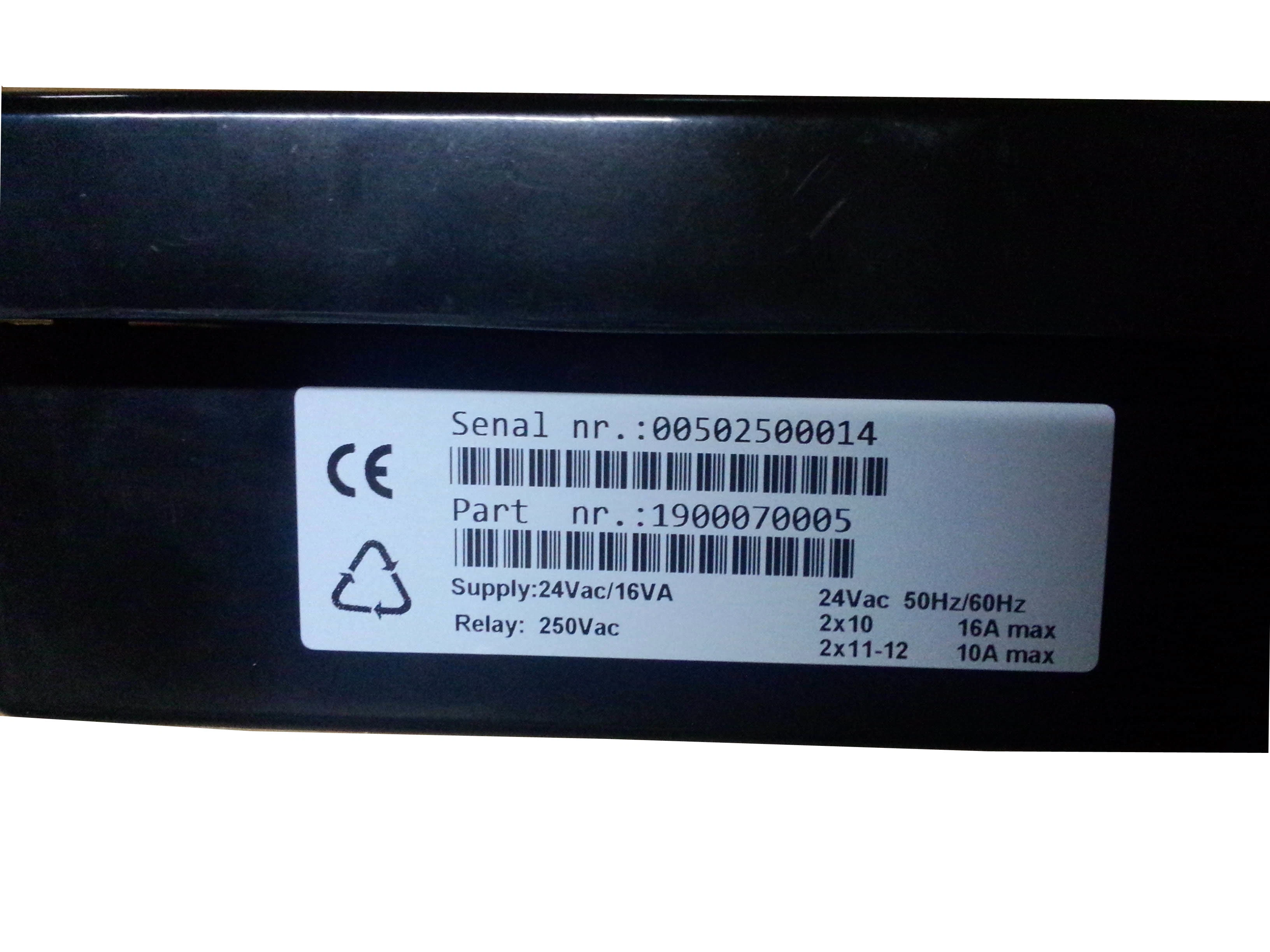 Compresor de aire AC Electroniken Panel de control PLC de la placa controladora 1900070008