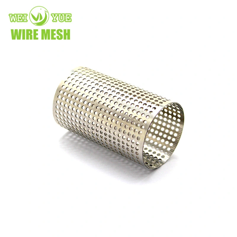 Stainless Steel Perforated Mesh Smoke Screen Pipe