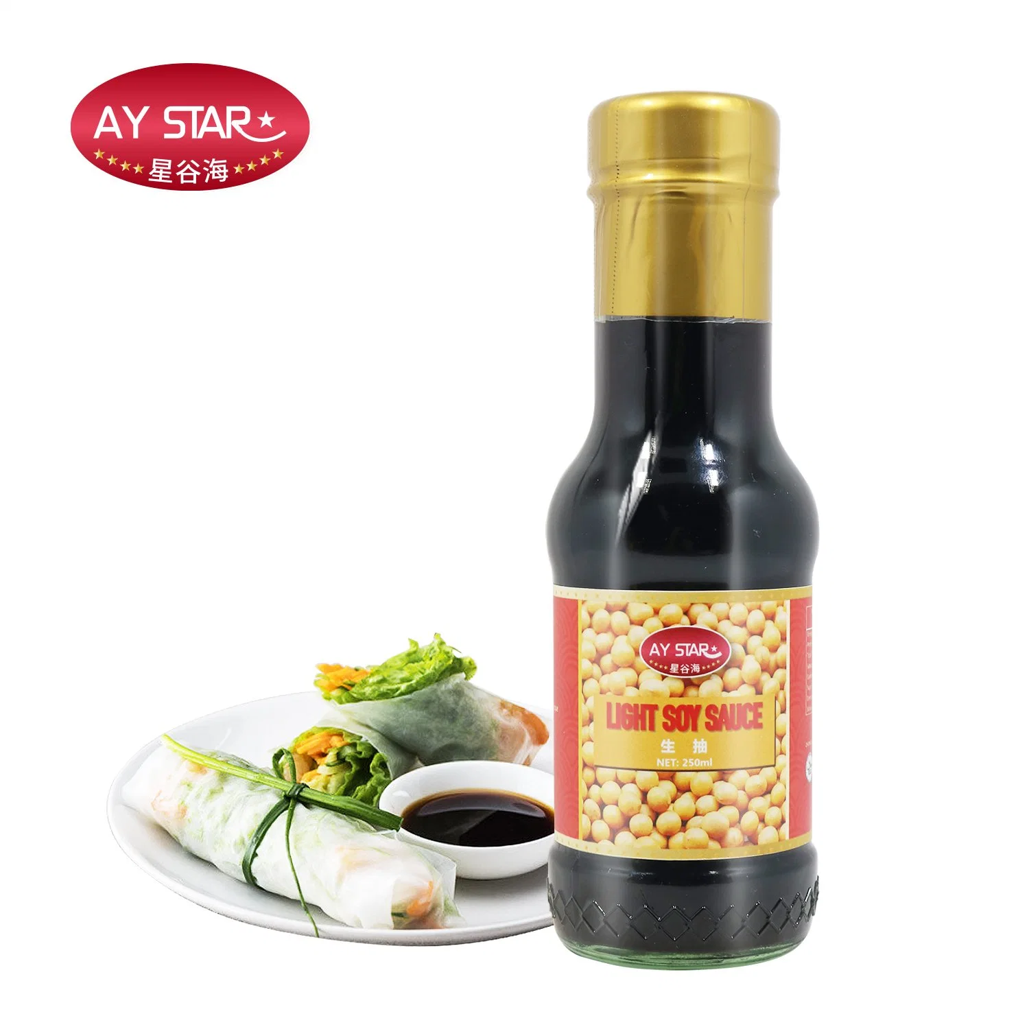 Raw Processing Type Gluten Free Light Soy Sauce Liquid Condiment