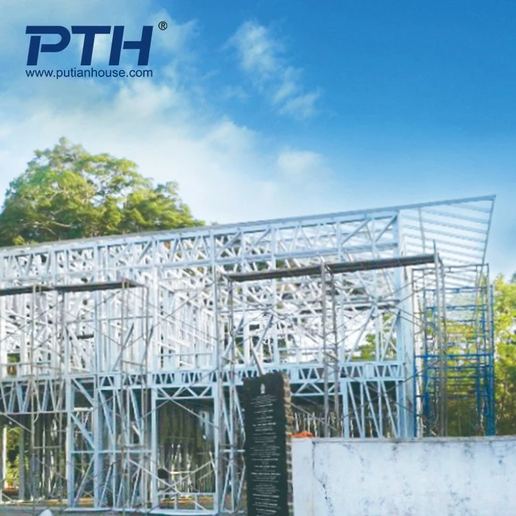 Light Steel Structure Villa House Building for School Classroom Project