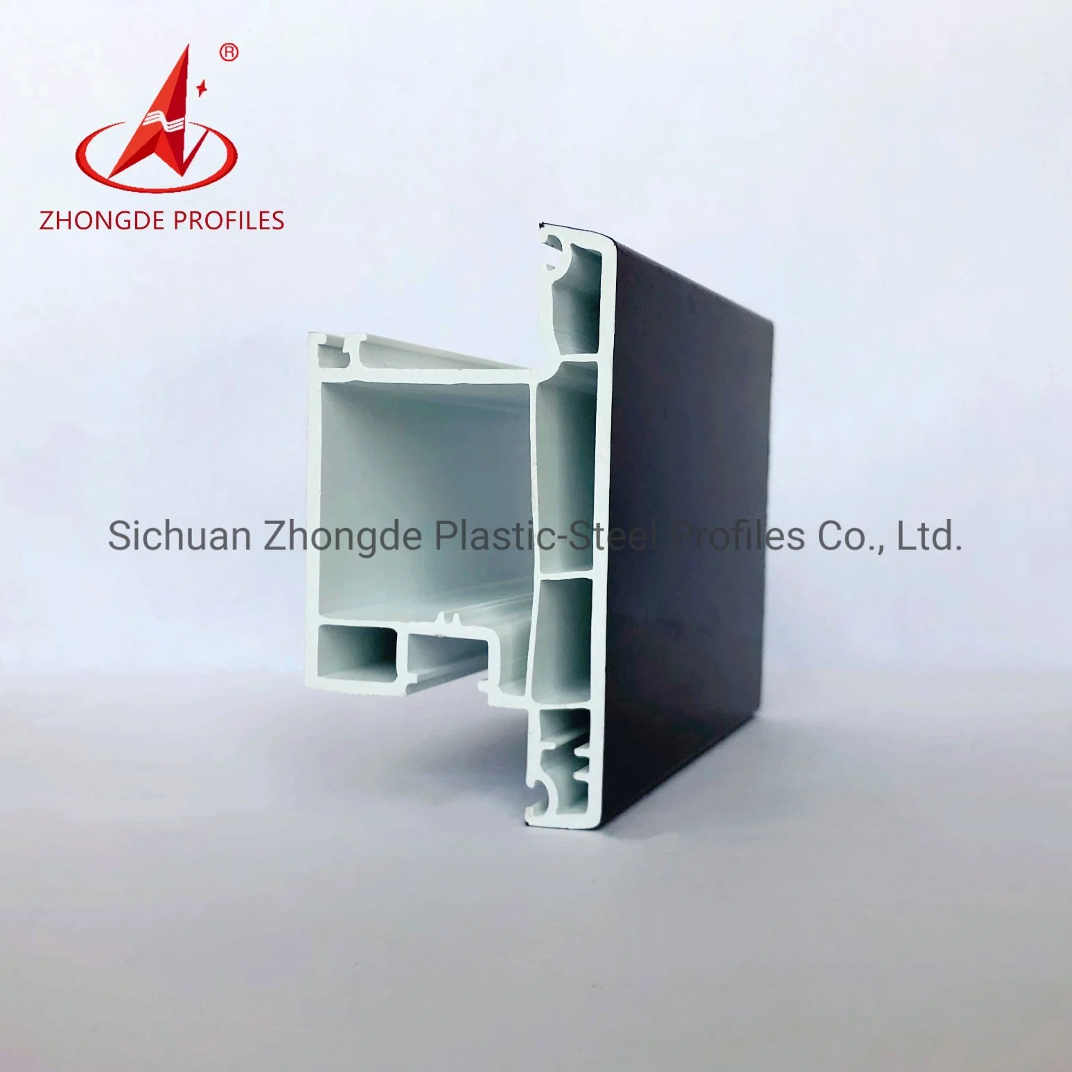 Zhongde UPVC/PVC Profile for Window&Door 75 Silding Series Multi-Color Profile