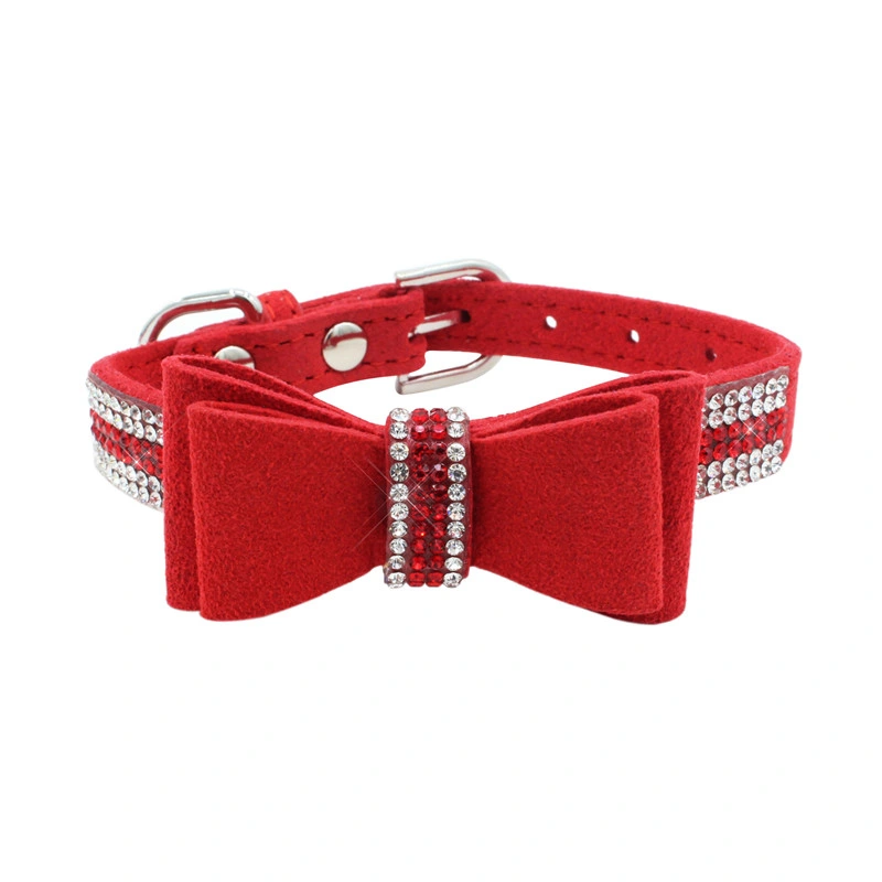 Collier en cuir 36 mm réglable pour chien en PET