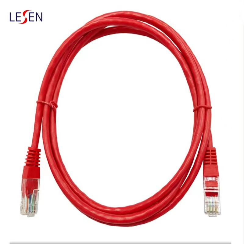 China rund/flach Cat5e CAT6 RJ45 Patchkabel Ethernet Netzwerk USB Preis für Kabel 3m Patchkabel