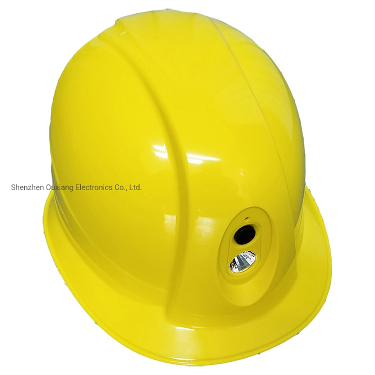 Safety Hard Hat with Camera 4G 3G WiFi Enable Intercome for Outdoor Industry Construction