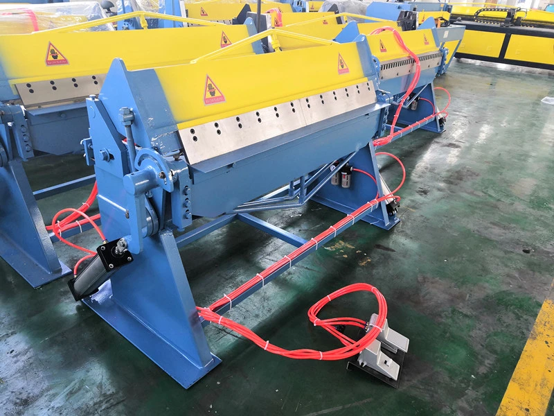 1.5 *2500 Pneumatic Carbon Steel Sheet Iron Plate Bending Folder Machine