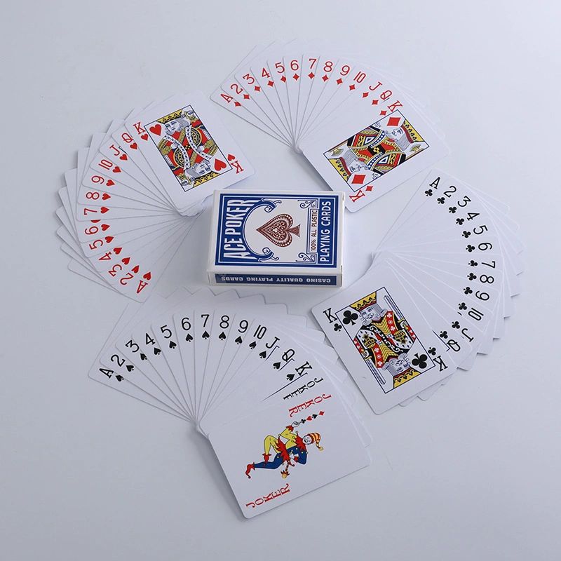 Custom Blank Playing Card Printing PVC Paper Plastic Poker Cards