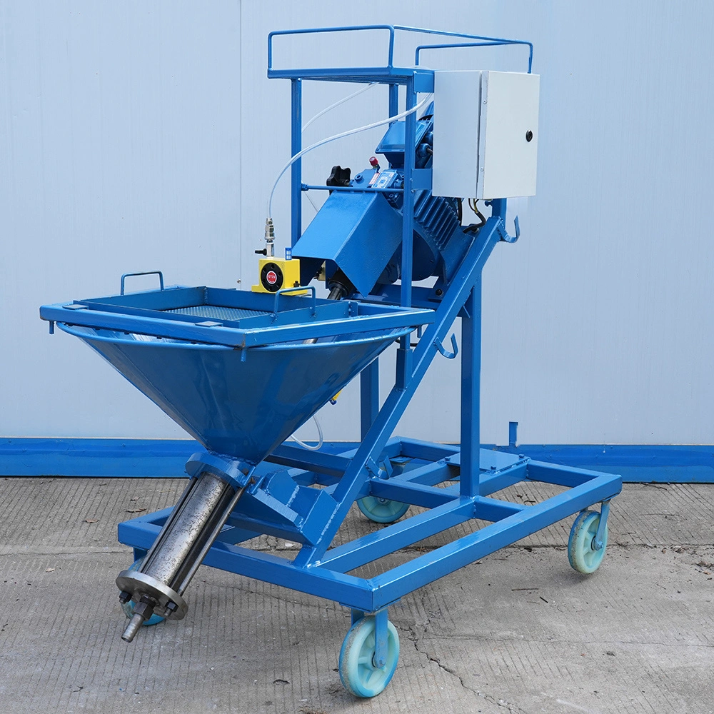 Grc Mortar Spraying Construction Engineering Cement River Embankment Guardrail Emulsion Paint Spraying Machine