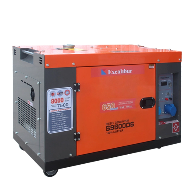 Diesel Generator 200kw 250kVA Cooled Engine Portable Phase Air Backup Standby