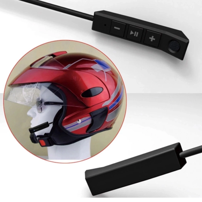 Drahtlose Motorrad Helm Kopfhörer Hands Free Knochen Conduction Kopfhörer Motorrad Bluetooth-Helm-Headset
