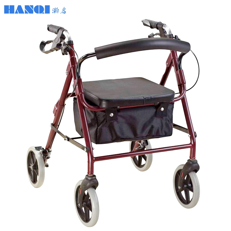 Hanqi 360 rueda extraíble giratoria Trolleys de compras plegables portátiles