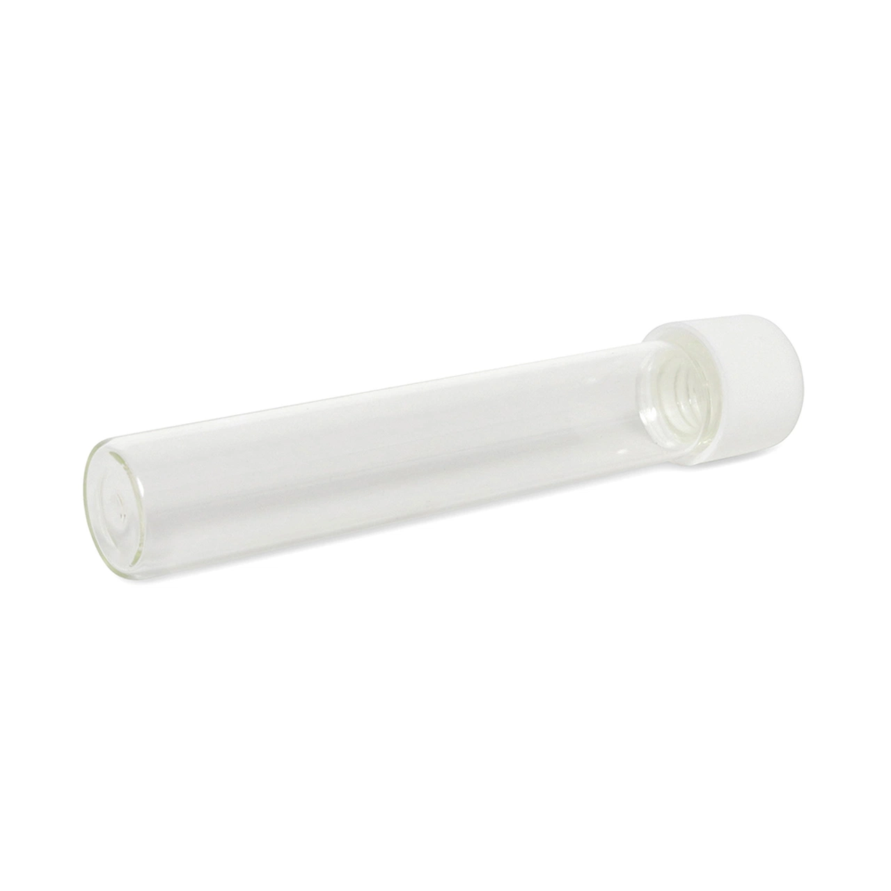 Custom Length Width High Low Borosilicate Clear Glass Tube with Synthetic Cork