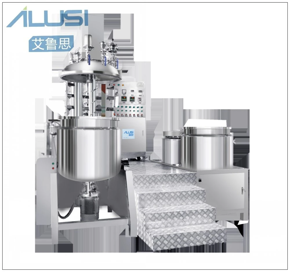 300L Homogenizer Cream Vacuum Emulsifying Mixer