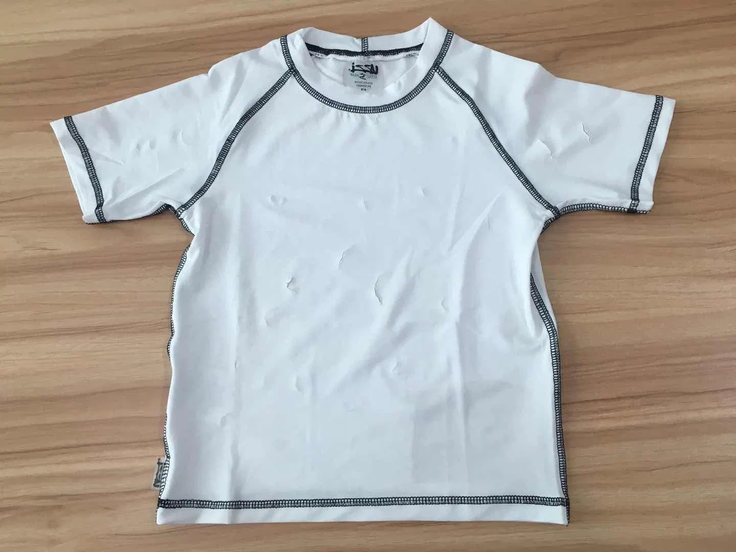 Children Garments Round Neck Short Sleeve Tshirts for Summer