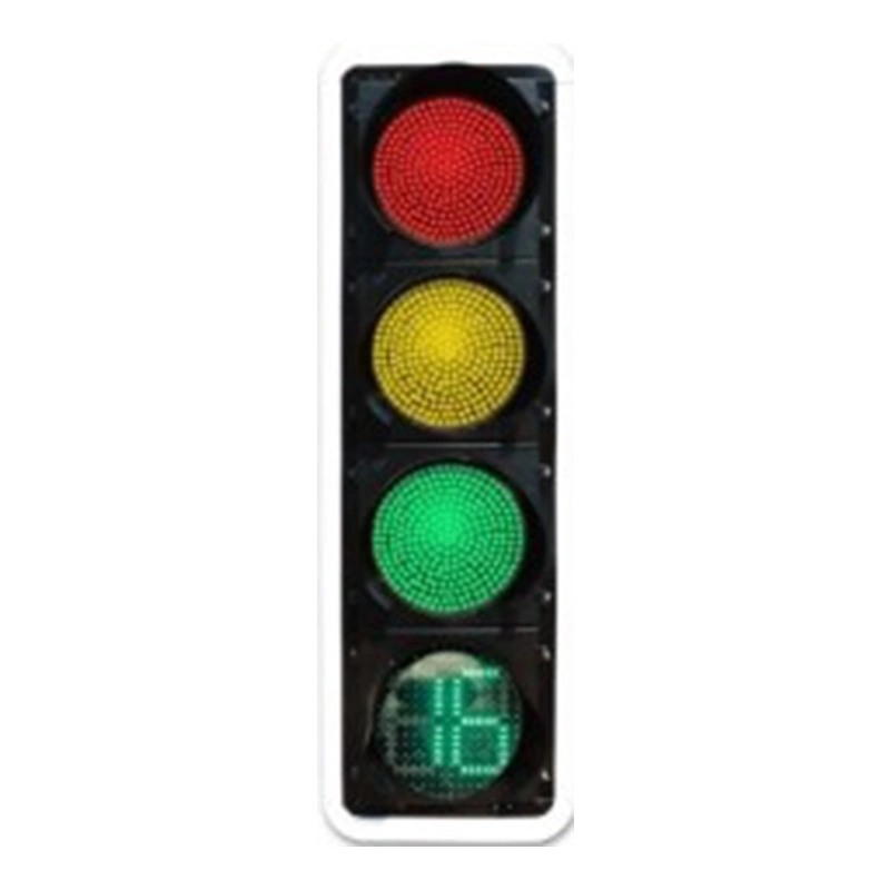 Top Manufacture hohe Qualität 400mm Rot Grün Gelb drei Farbe Voll intelligente LED-Ampelzeitzählung Countdown-Timer-Pfeil