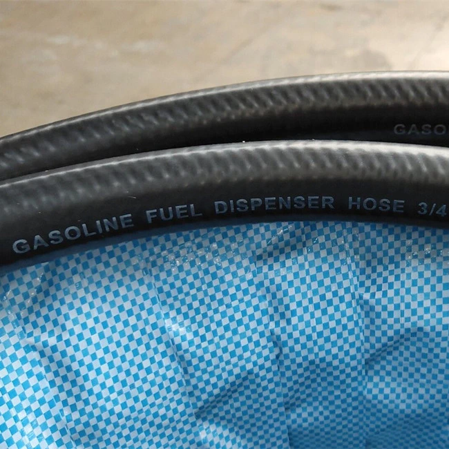 Flexible 3/4'' Rubber Fuel Dispenser Hose for Fuel Dispensing Pump