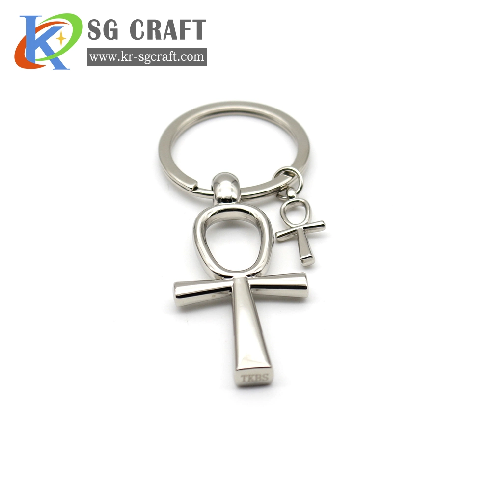 Wholesale/Supplier Customized Make You Own Logo and Other Design Metal 3D Spin Keychain