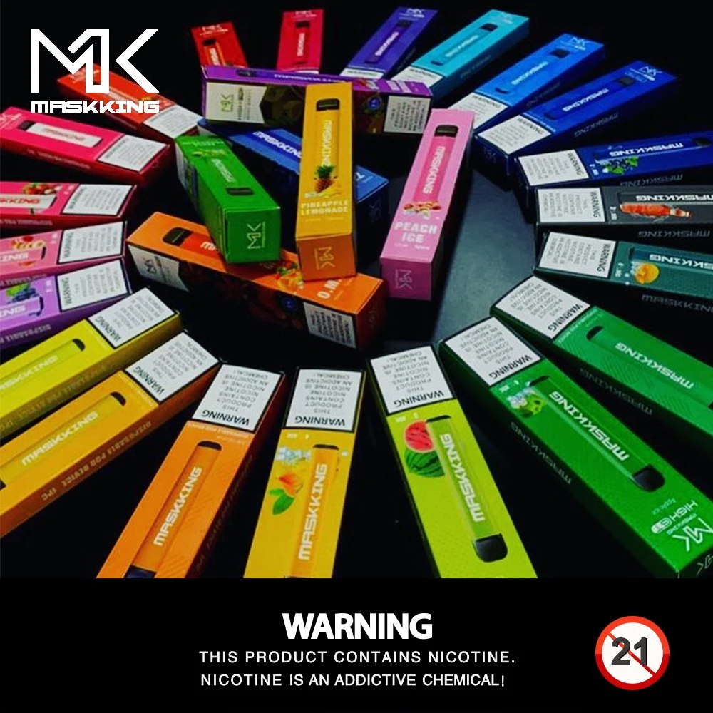 2020 Maskking Alta Gt Mini grossista descartáveis preços de fábrica 450 Sopros e cigarros