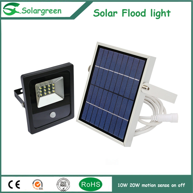 10W -100W Solar Lamp Sensor Flood Spot Light