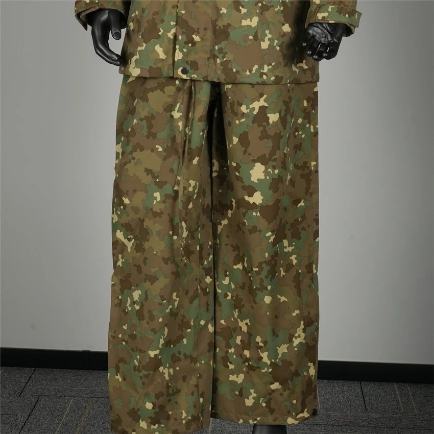 Gore Tex PTFE Membrane Raincoat Tactical Waterproof Outdoor Sports Rain Protection Uniform Suit