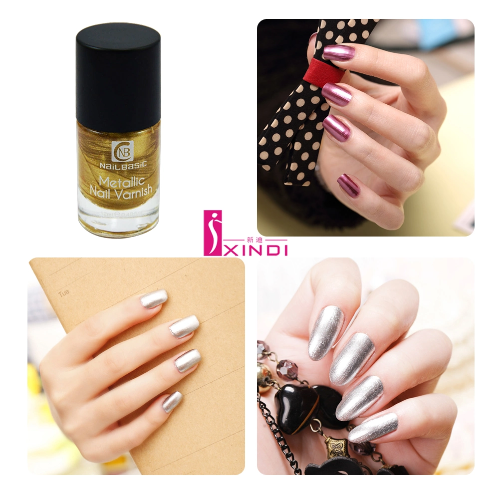 Metal Effect Quick Dry Nail Polish Nail Varnish