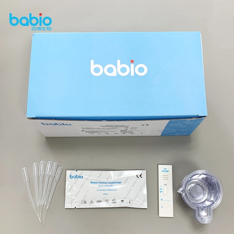 High quality/High cost performance HCG Pregnancy Test Cassette Kit Rapid Test