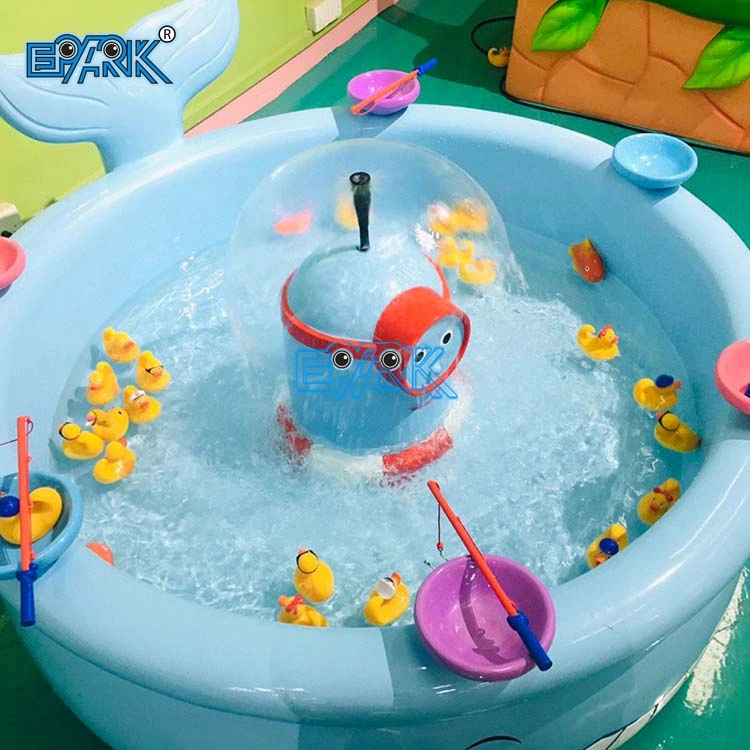 Blue Whale Pond Juego de pesca operado por batería Baby Fishing Toys Juegue al agua, piscina de pesca para niños