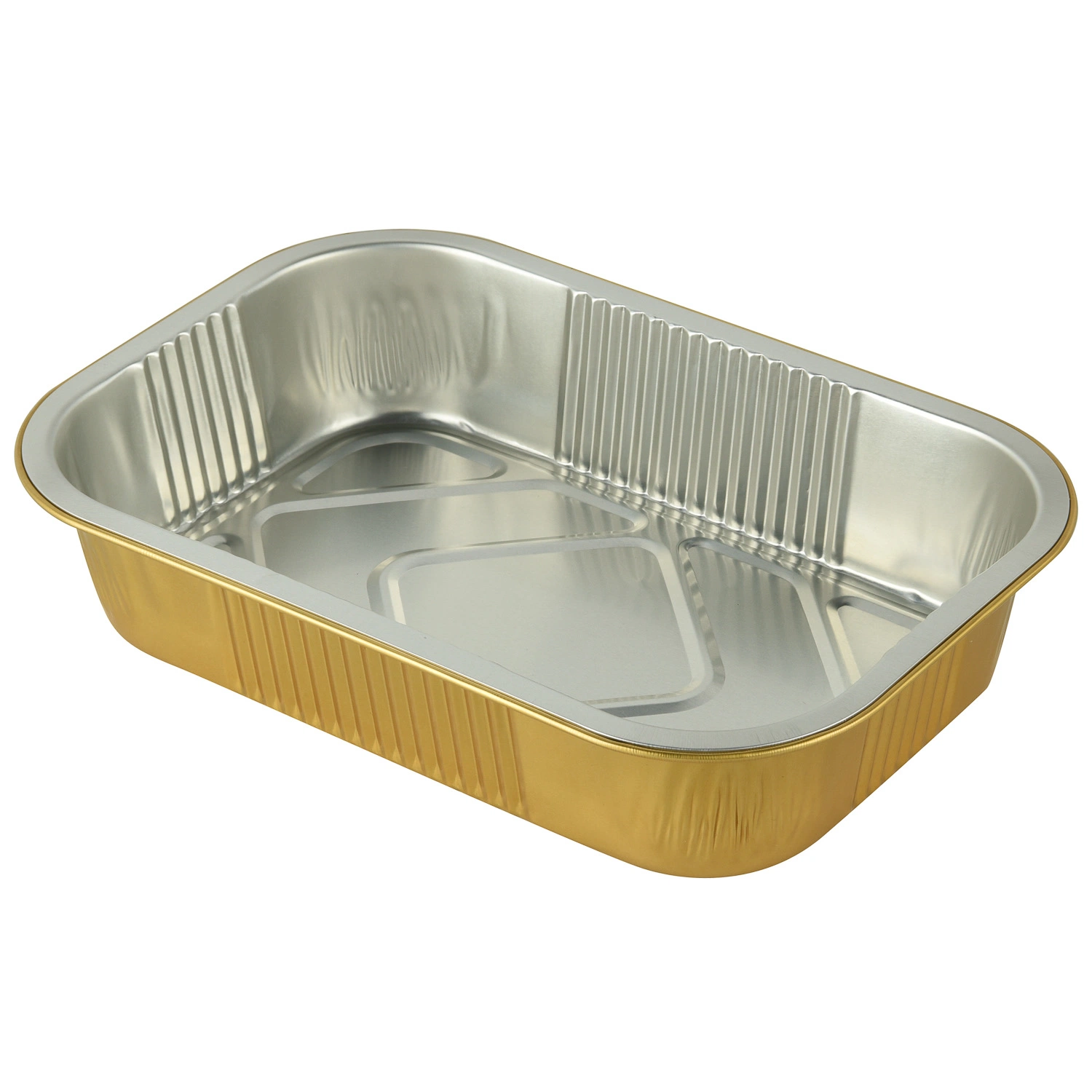 Disposable Aluminum Foil Kitchenware Cookware Baking Cake Pie Pan, Plate, Food Packaging Fast Food Container with Lids