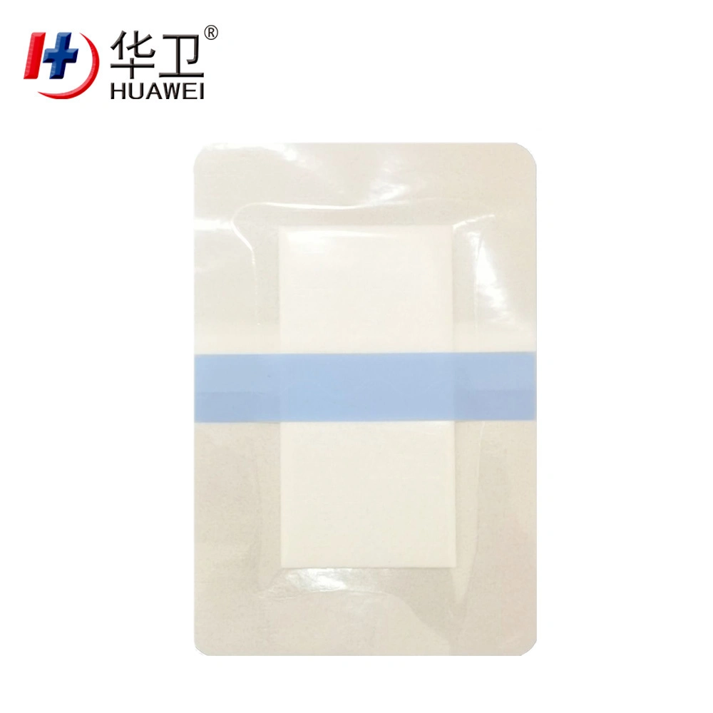 Medical Transparent Wound Dressing Island Type with Absorbent Pad China Manufacturer