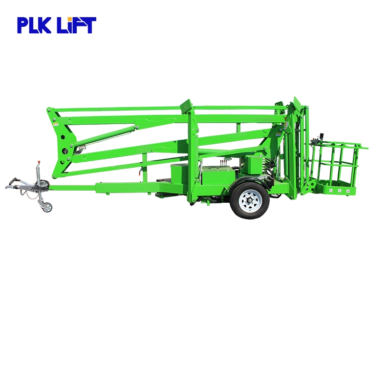 14m 16m Tractor Mounted Farm Cherry Picker Boom Lift