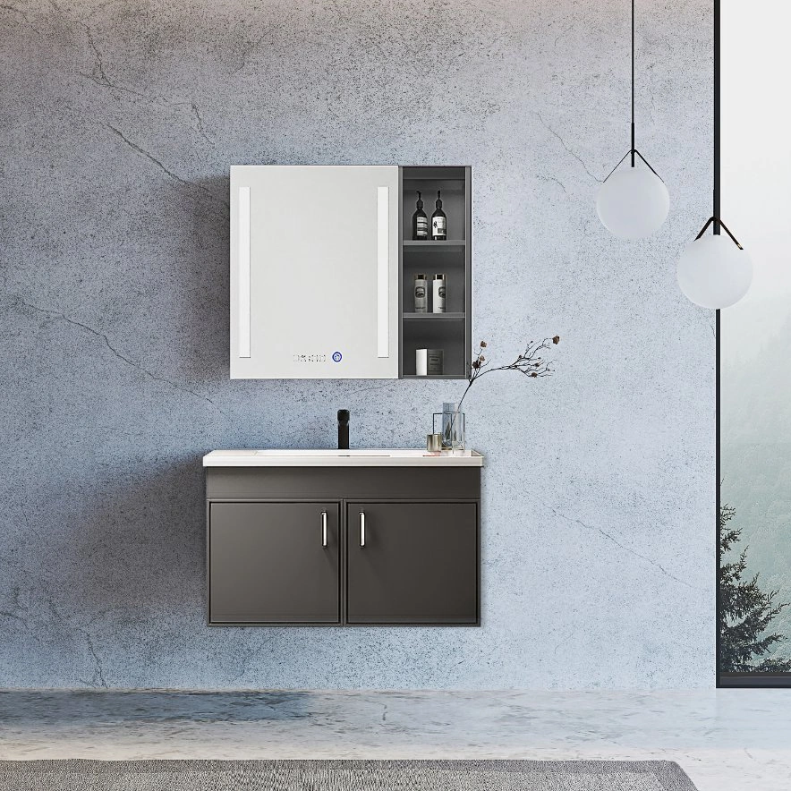 Simple and High-End Modern Bathroom Cabinet Furniture