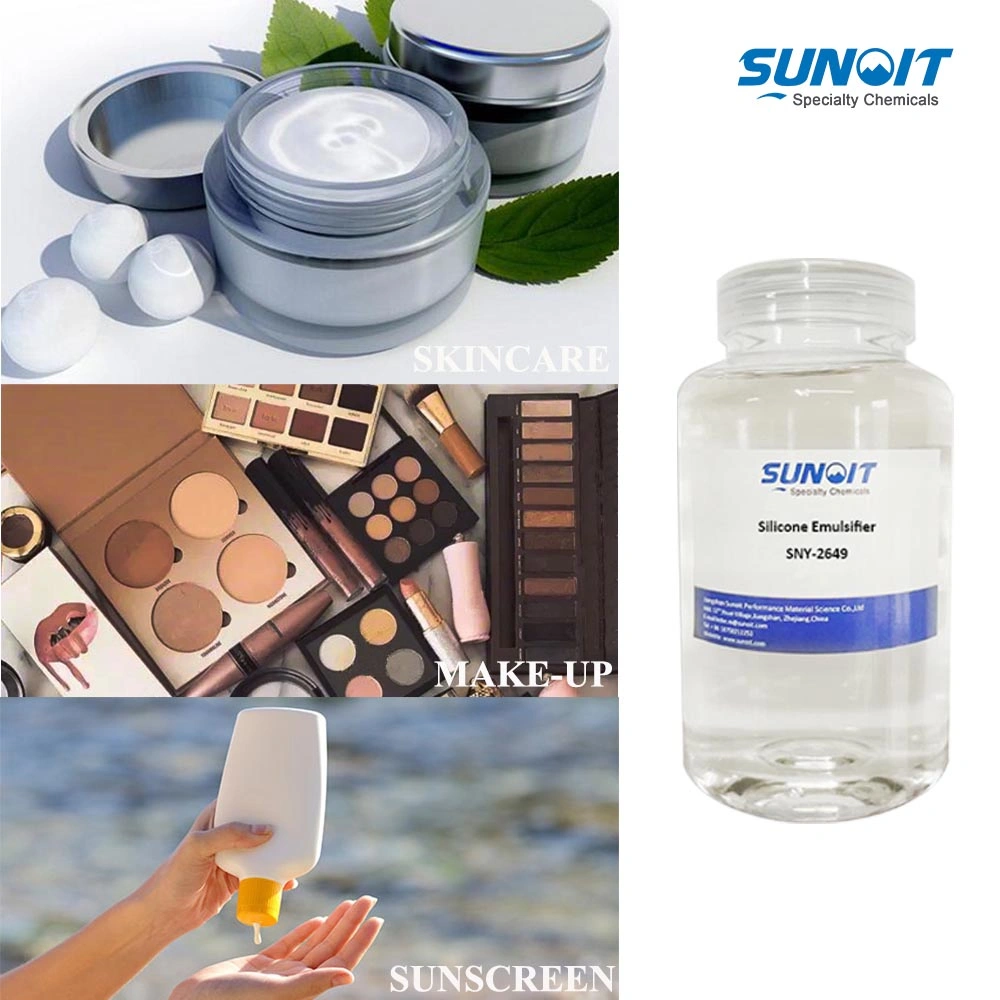 Silicone Emulsifier with Excellent Dispersing Ability for Powder Materials