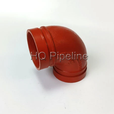 China High quality/High cost performance Good Price Ductile Iron Grooved Pipe Fittings UL/FM/CE