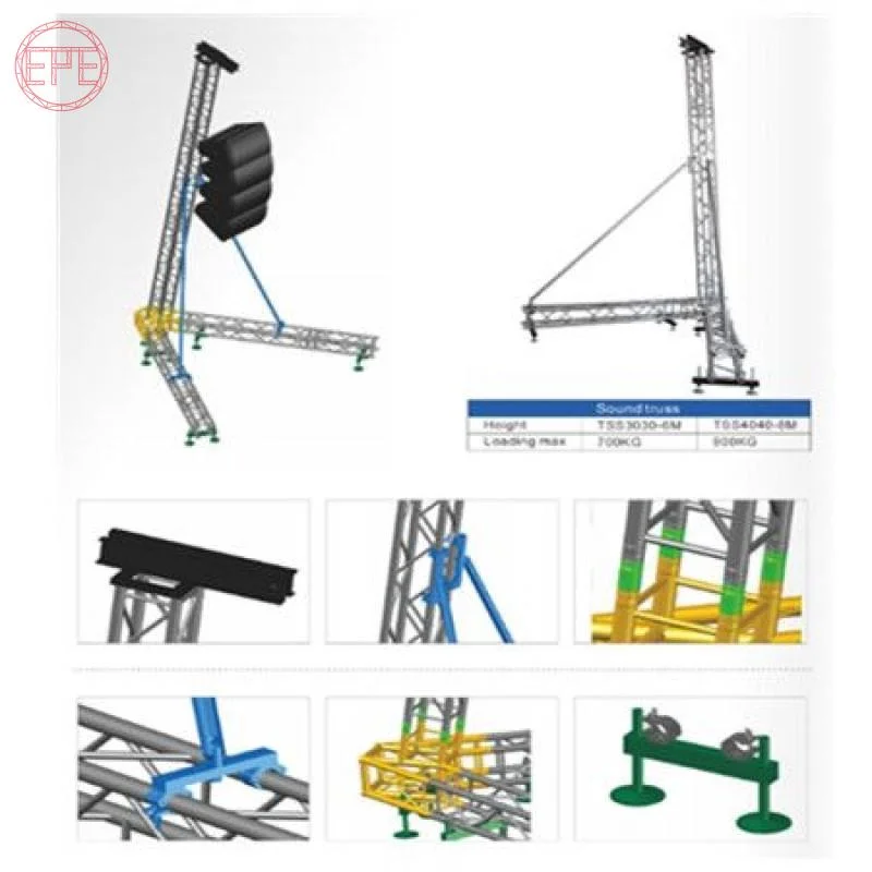 Toit en aluminium Truss Design Line Array Le président Truss